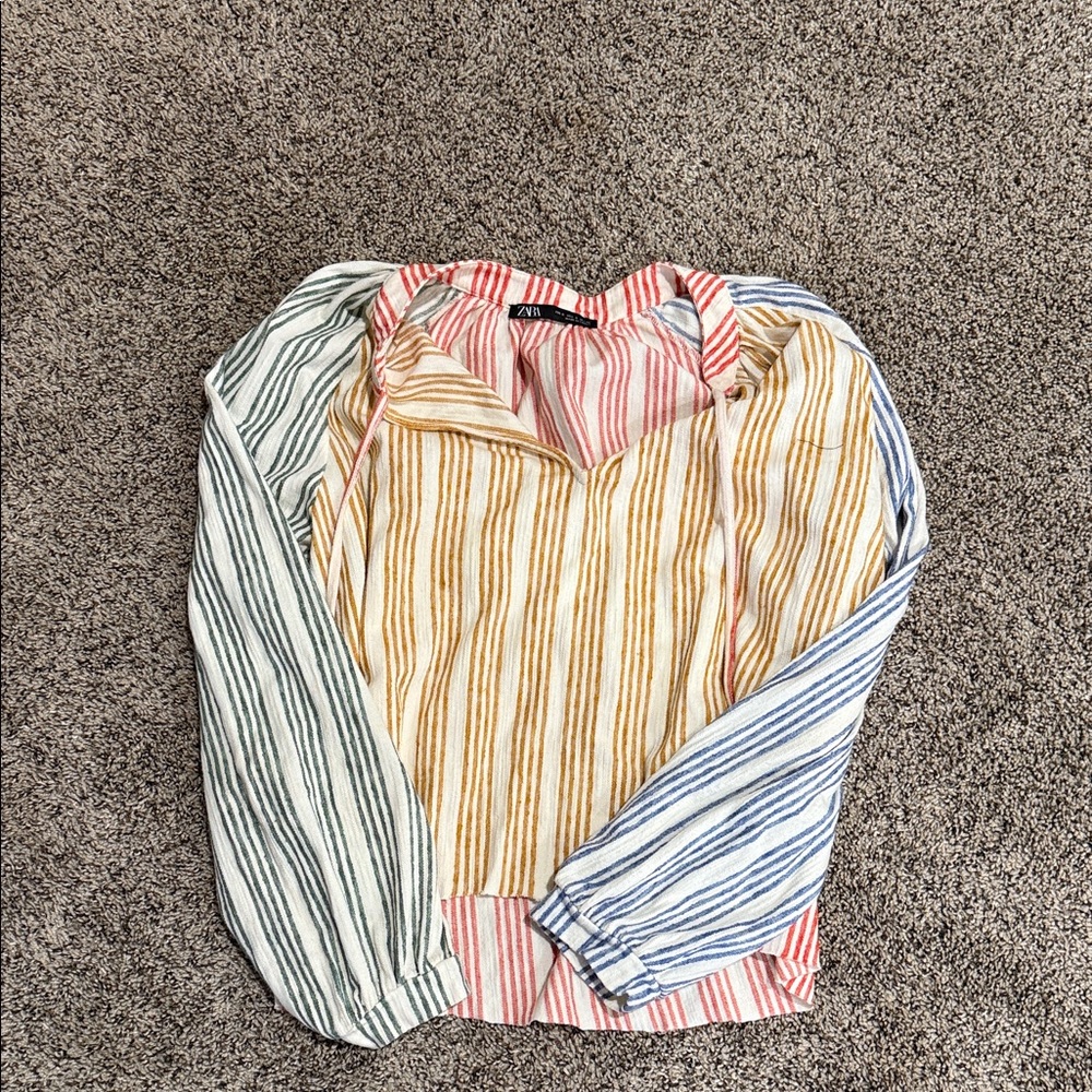 Striped Multicolor Women’s Zara shirt